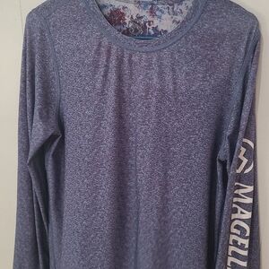 Magellan Blue Long Sleeve Shirt